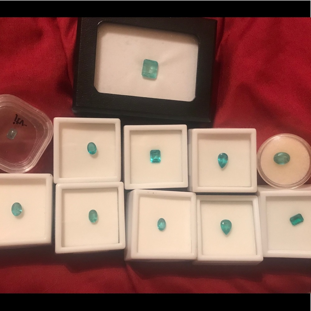 NWT 💯 Auth. EMERALDS (gems), various sizes
